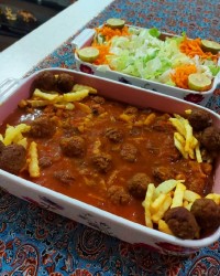 خوراک کوفته قلقل