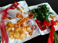 چیپس پیاز جعفری تُرد