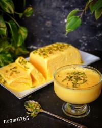 بستنی سنتی زعفرونی