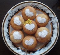 کاپ کیک کشمش و گردو