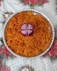 ماکارونی ساده غذای مورد علاقه ی عشقم❤