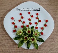 گل با خیار