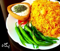 استانبولی پلو (دمی گوجه)