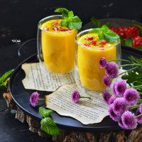 میلک شیک انبه