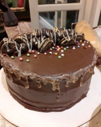 کیک فوق شکلاتی