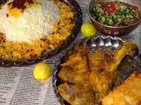 شیرین پلو با سردست همایونی