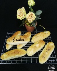 نان ساندویجی کنجدی