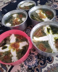 برای سلامتی امام زمان و همه مریضها اش پختم