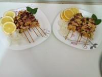 کباب چوبی مرغ