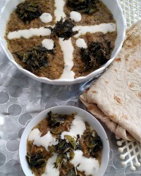 کشک بادمجون خانم عاقا عباس