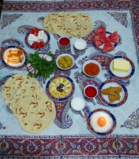 نان لواش خانگی