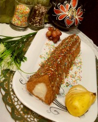 دسر پان اسپانیا تو قالب ناودونی