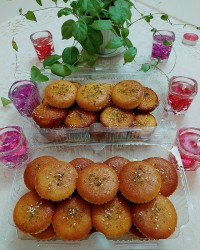 کاپ کیک شربتی شیرازی