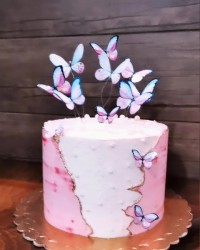 کیک تولد سفارش یکی از دوستان