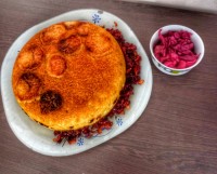 تهچین مرغ