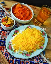 خورش قیمه با مرغ
