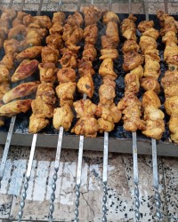 کباب مرغ ذغالی برای دختر گلم جاتون سبز بود