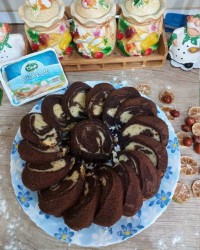 کیک ماربلد برانیز♥♥