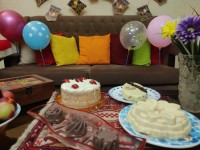 میز تولد گل پسرم عزیزم مبارکت باشه