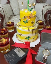 کیک تولد پدر