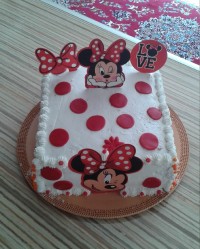 کیک تولد دختر گل من الهی فداش بشم