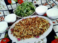 لوبیاچشم بلبلی پلو