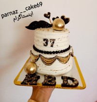 مینی کیک دوطبقه مردانه