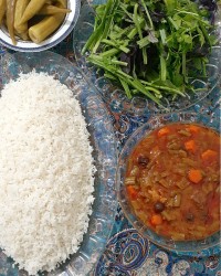 خورشت لوبیا سبز