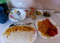 کباب مرغ تابه ایی...