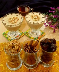 پودینگ خرما