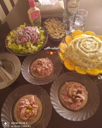 گشنیز پلو باتن ماهی