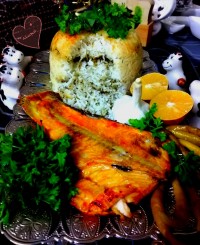 سبزی پلوماهی