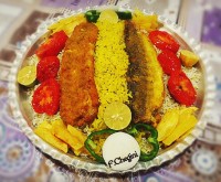 شویـد پلـو با ماهـی...