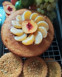 کیک کشمش وگردو یه عصرونه خوشمزه