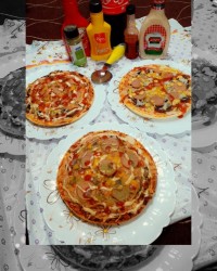 پیتزا همسر پز