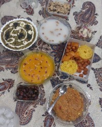 یادش بخیر سفره افطاری پارسالمون