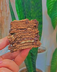 کیک یخچالی خوشمزه