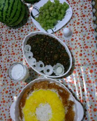 اولین عکس قرمه سبزیم تو پاپیون