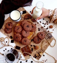 کوکی موکا شکلاتی