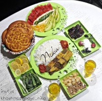 کباب دو رنگ در تابه