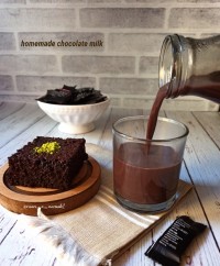 شیر کاکائو غلیظ خانگی