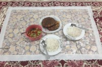 شام من و همسری (کوکو سیب زمینی)