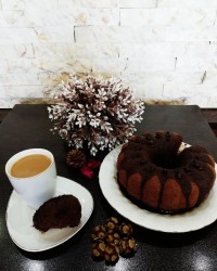 کیک خیس قهوه