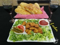 ناگت مرغ خانگی