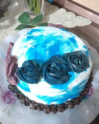 کیک تولد بابای گلم