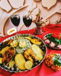 شوید پلو ماهی