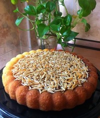 کیک کاراملی.