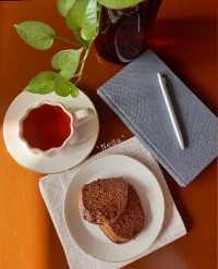 کیک شکلاتی ساده