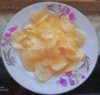 چیپس سرکه ای ترد