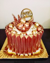 کیک اوریگامی